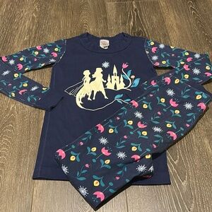 Hanna Anderson Disney Frozen Elsa Anna pajama set, 8 ❄️
